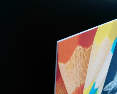Vinyle contrecollé sur PVC